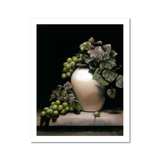 Grape Urn Fine Art Print