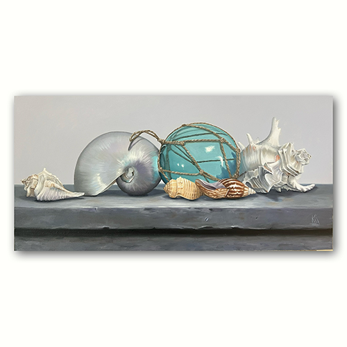 Treasures, Original Still Life Oil painting