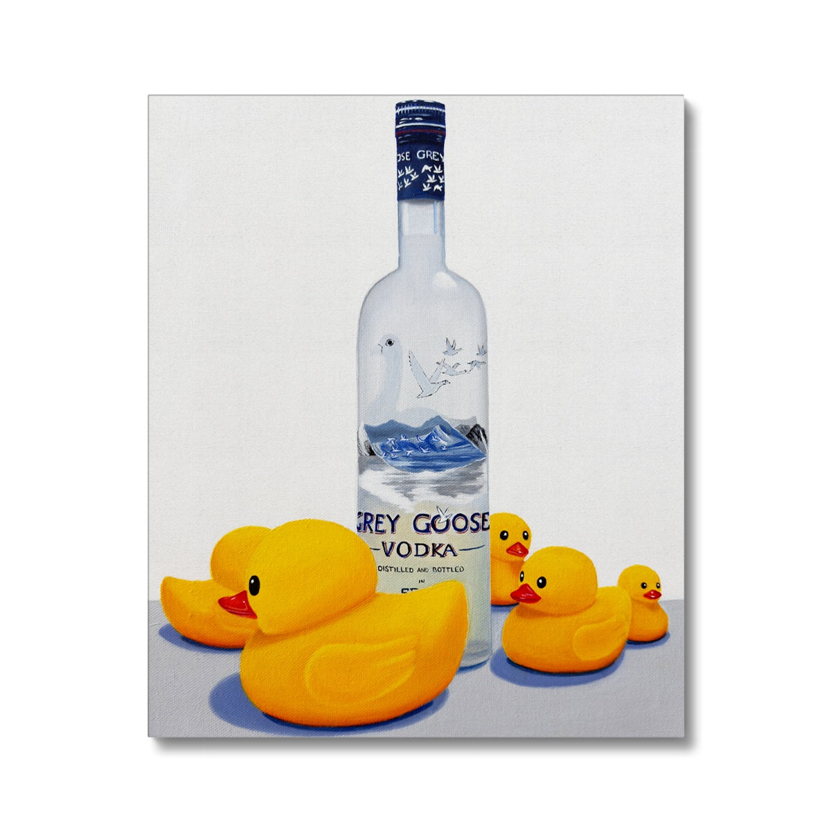 Duck Duck Goose-Original Rubber Ducky Artwork-Print