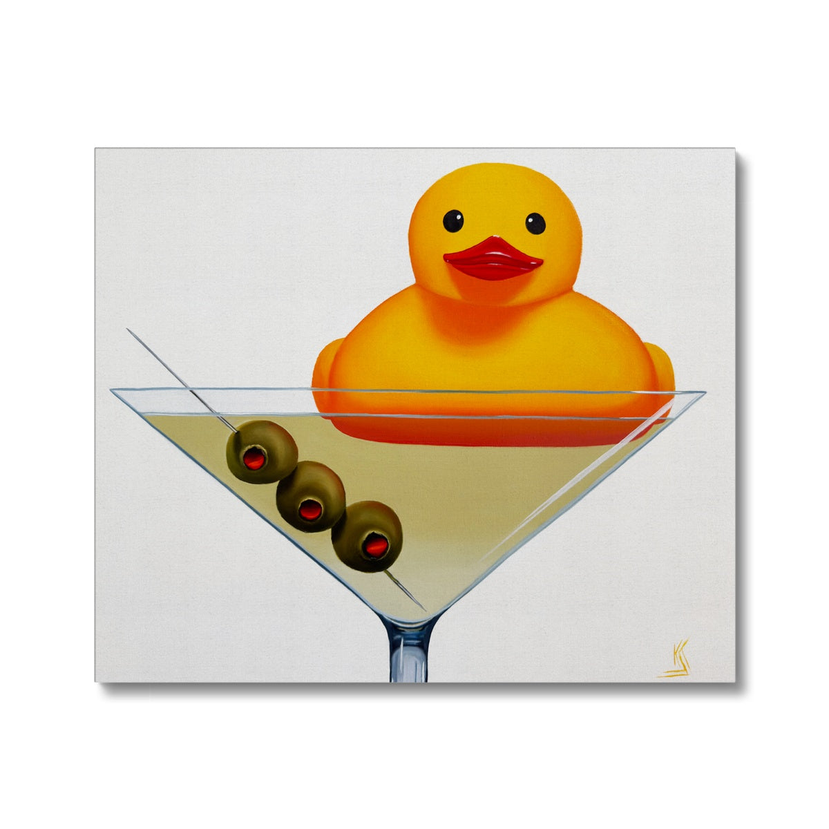 Dirty Duck- Original Rubber Ducky Artwork-Print