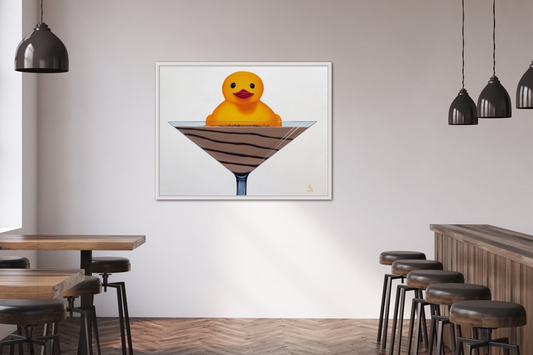 Chocolate Ducktini-Original Rubber Ducky Artwork-Print