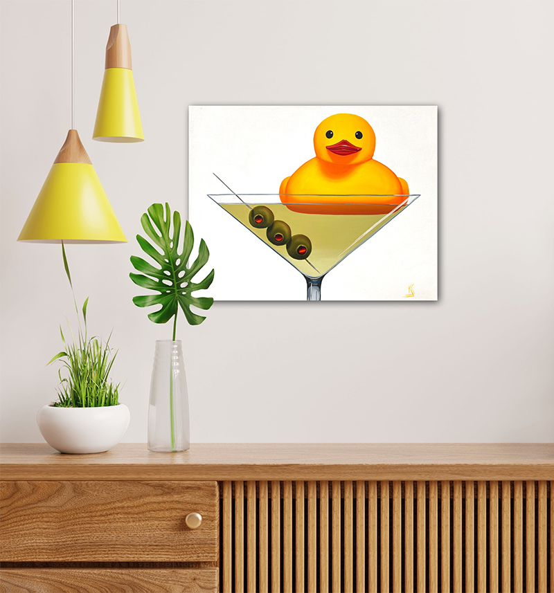 Dirty Duck- Original Rubber Ducky Artwork-Print