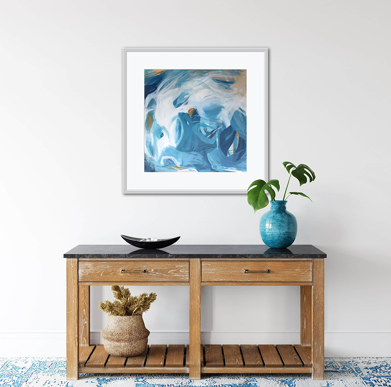 Go With the Flow-Unframed and Framed & Mounted Print